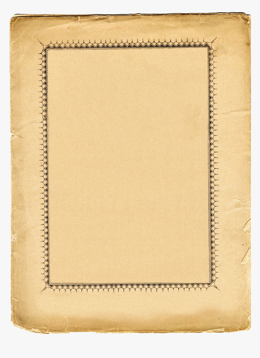 Frame Made With Textured Paper, HD Png Download