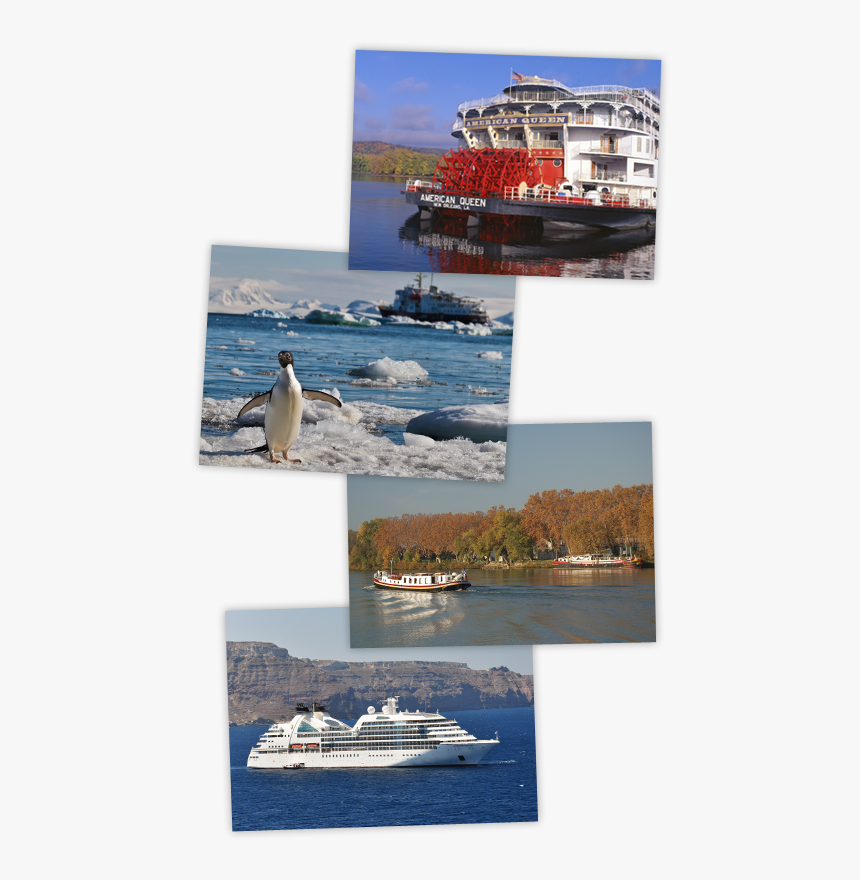 Small Ship And Yacht Cruises - Collage, HD Png Download