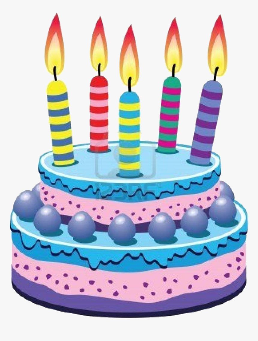 Transparent Cumpleaños Png - Birthday Cake Vector, Png Download