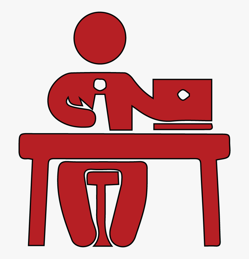 Red Desk, HD Png Download