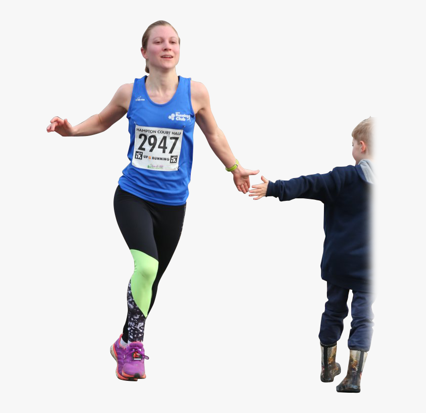 Running Person Png - Marathon Runner Png, Transparent Png