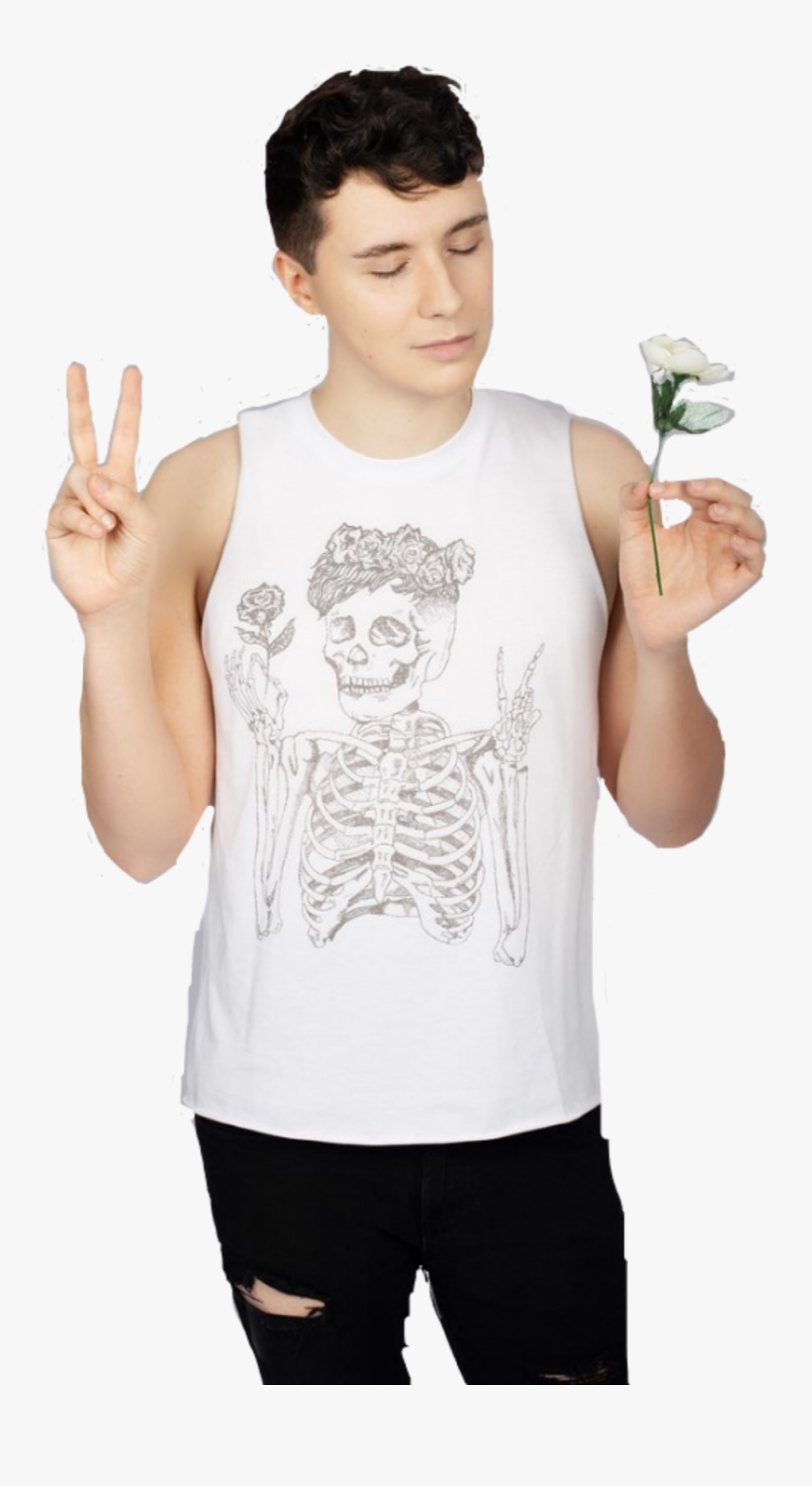 ##danandphil #danisnotonfire #amazingphil #phandombot - Sign Language, HD Png Download