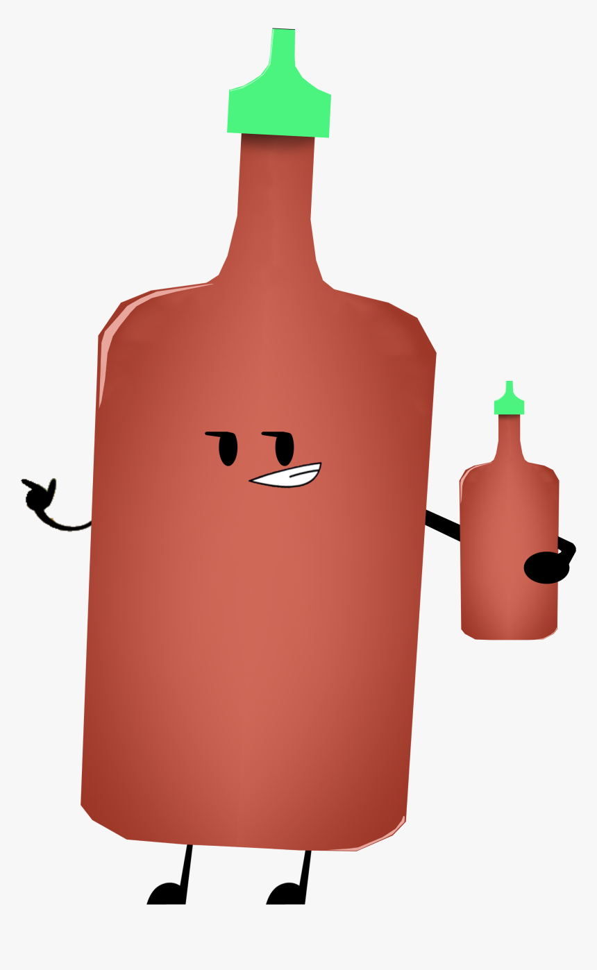 Transparent Cartoon Sriracha , Png Download - Sriracha Bottle Cartoon Transparent, Png Download
