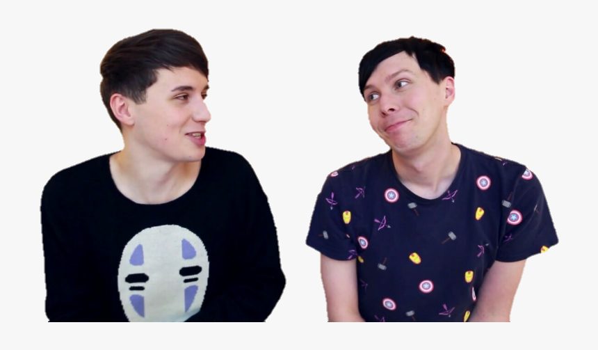 Png-trash Dan And Phil Png S👬 - Dan And Phil Transparent, Png Download