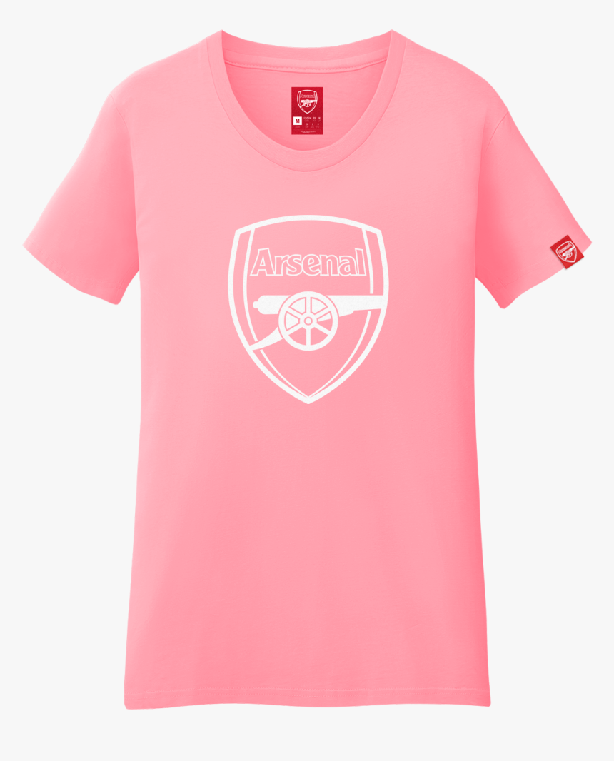 Arsenal Crest T-shirt - Active Shirt, HD Png Download