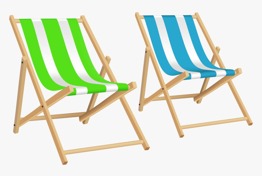 Clip Art Beach Chair Pics - Transparent Background Beach Chair Png, Png Download