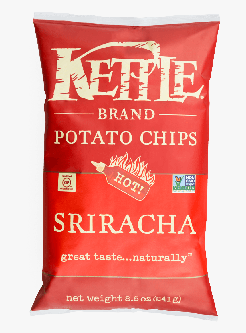 Sriracha Potato Chips - Chile Verde Kettle Chips, HD Png Download