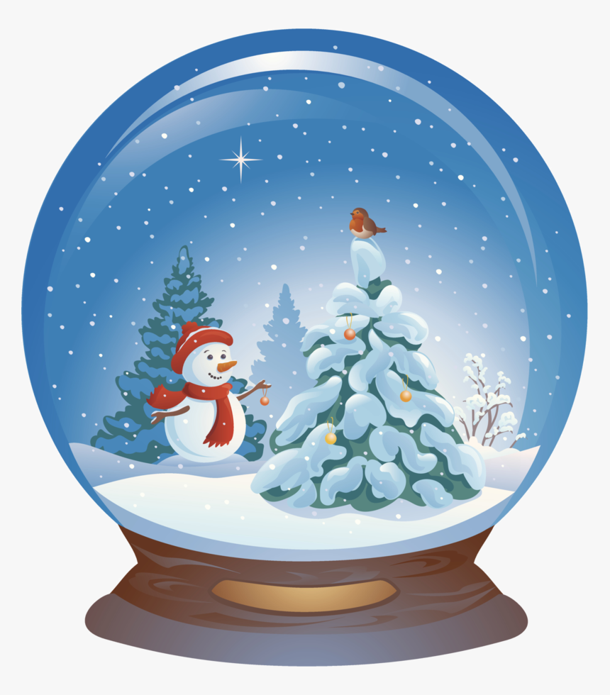 Snow Globe Clip Art, HD Png Download