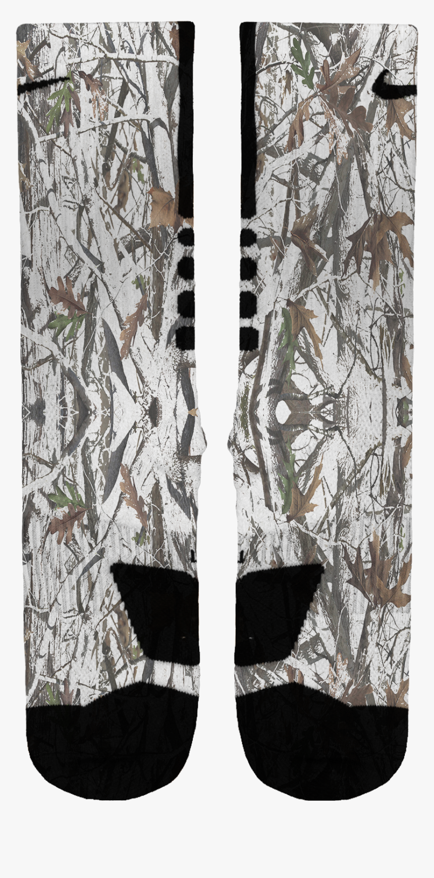 Winter Forest Camo Custom Nike Elites - Ski Binding, HD Png Download