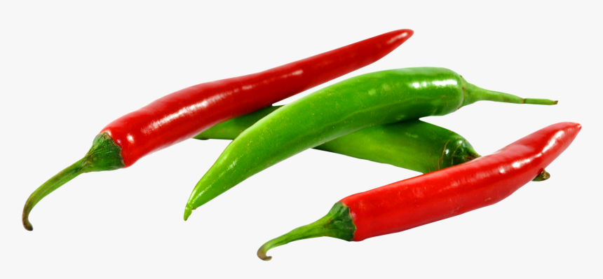 Green And Red Chilli Png Image - Red And Green Chillies, Transparent Png
