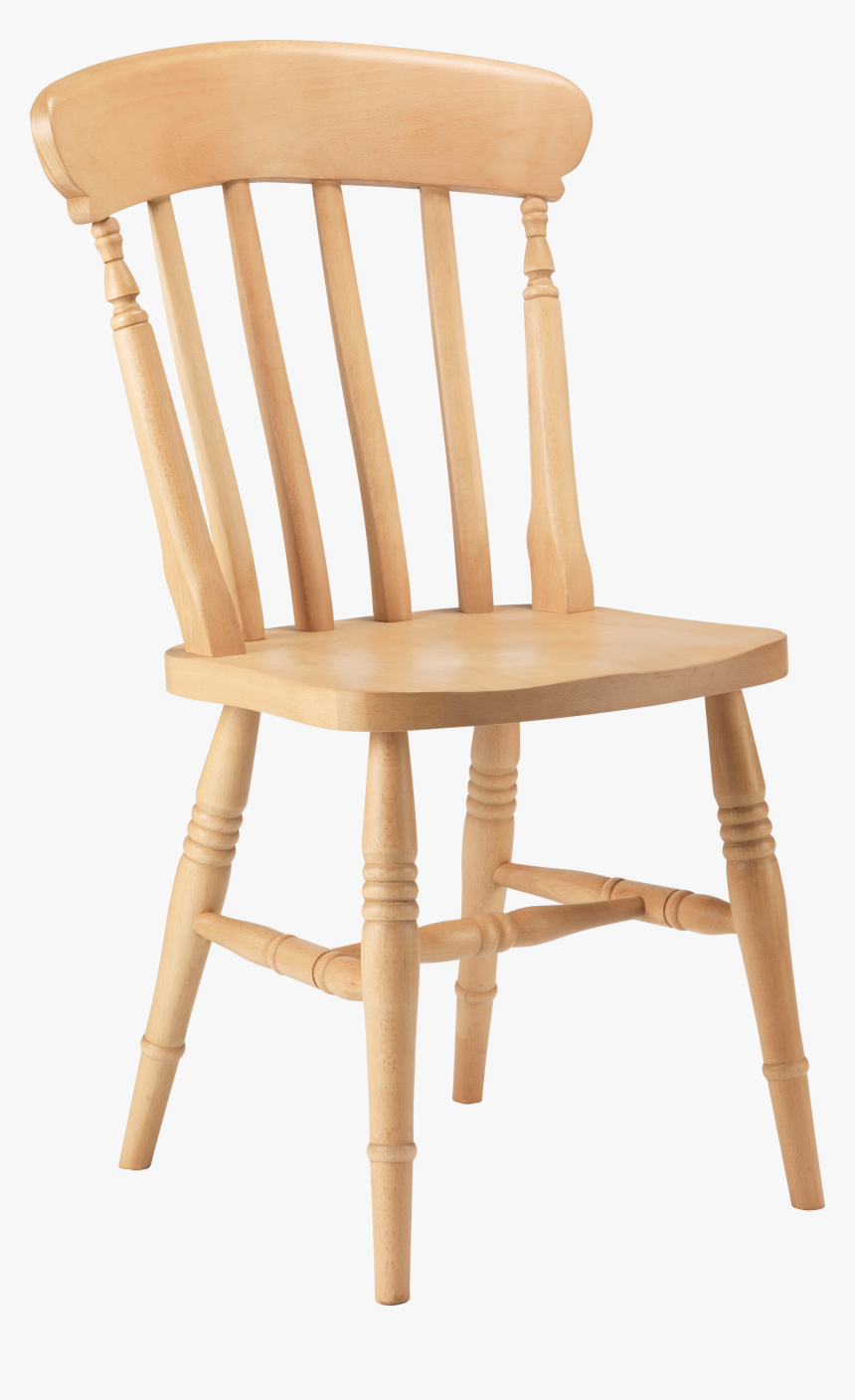 Antique Style Polished Chair Png Image - Windsor Slat Back Chairs, Transparent Png