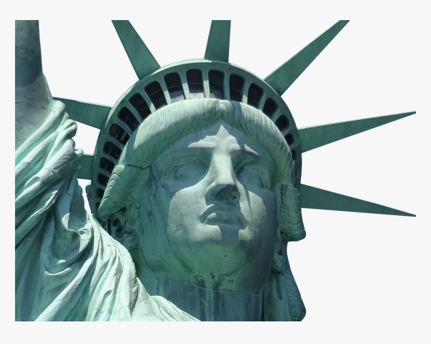 The Face Of The Statue Of Liberty, The Crown - Statue Of Liberty, HD Png Download