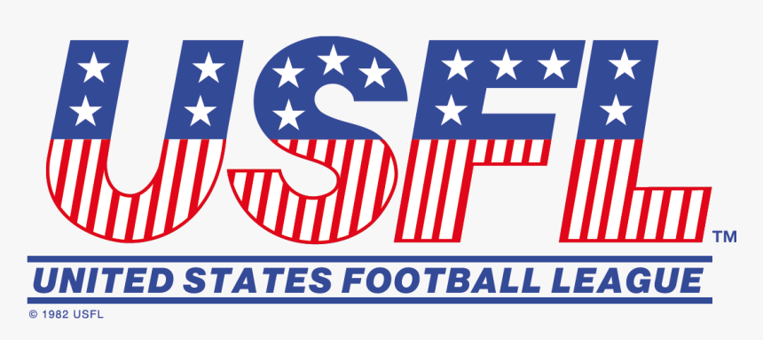 Logo Of The United States Football League - United States Football League, HD Png Download
