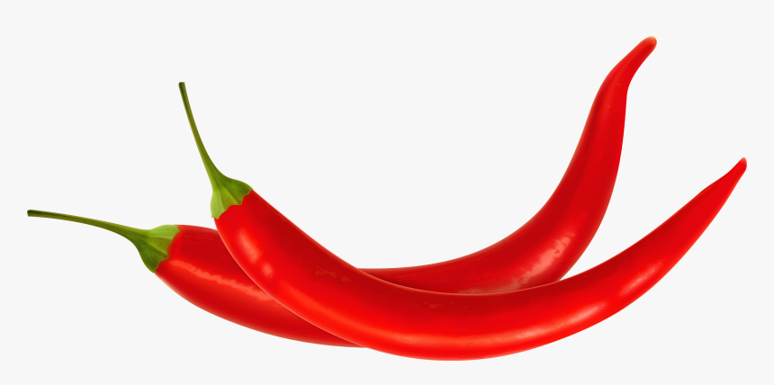 Green Clipart Chilli Pepper - Transparent Background Red Chilli Png, Png Download