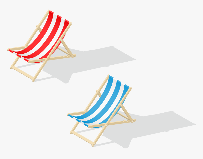 Beach Chairs Transparent Png Clip Art Image, Png Download