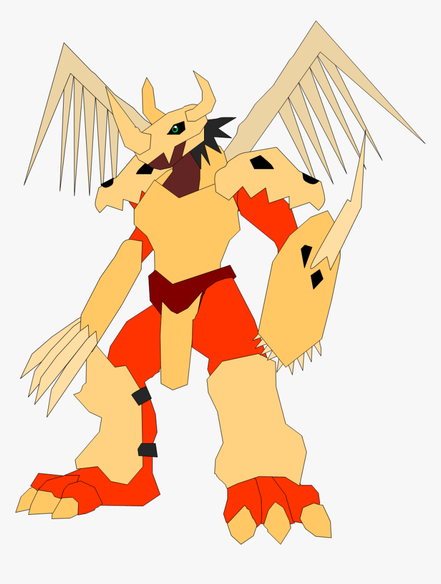 Digimon Skull Wargreymon - Skullwargreymon, HD Png Download