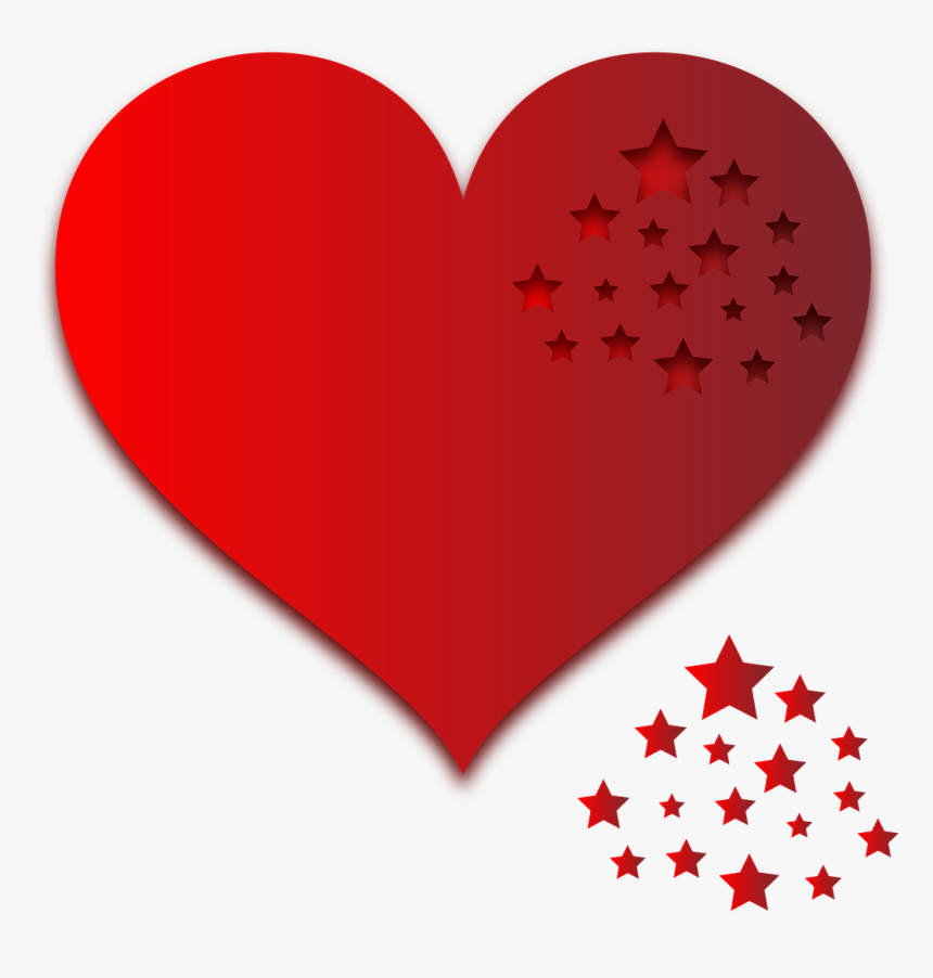 Heart, Gradient, Sticker, Love, Design, Sweethearts - Love Sticker Png Download, Transparent Png