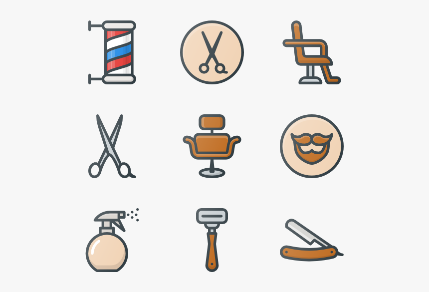 Barber Clip Psd, HD Png Download