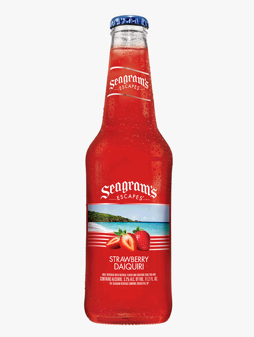 Lemonade Drawing Strawberry Daiquiri - Seagrams Ruby Red Crush, HD Png Download