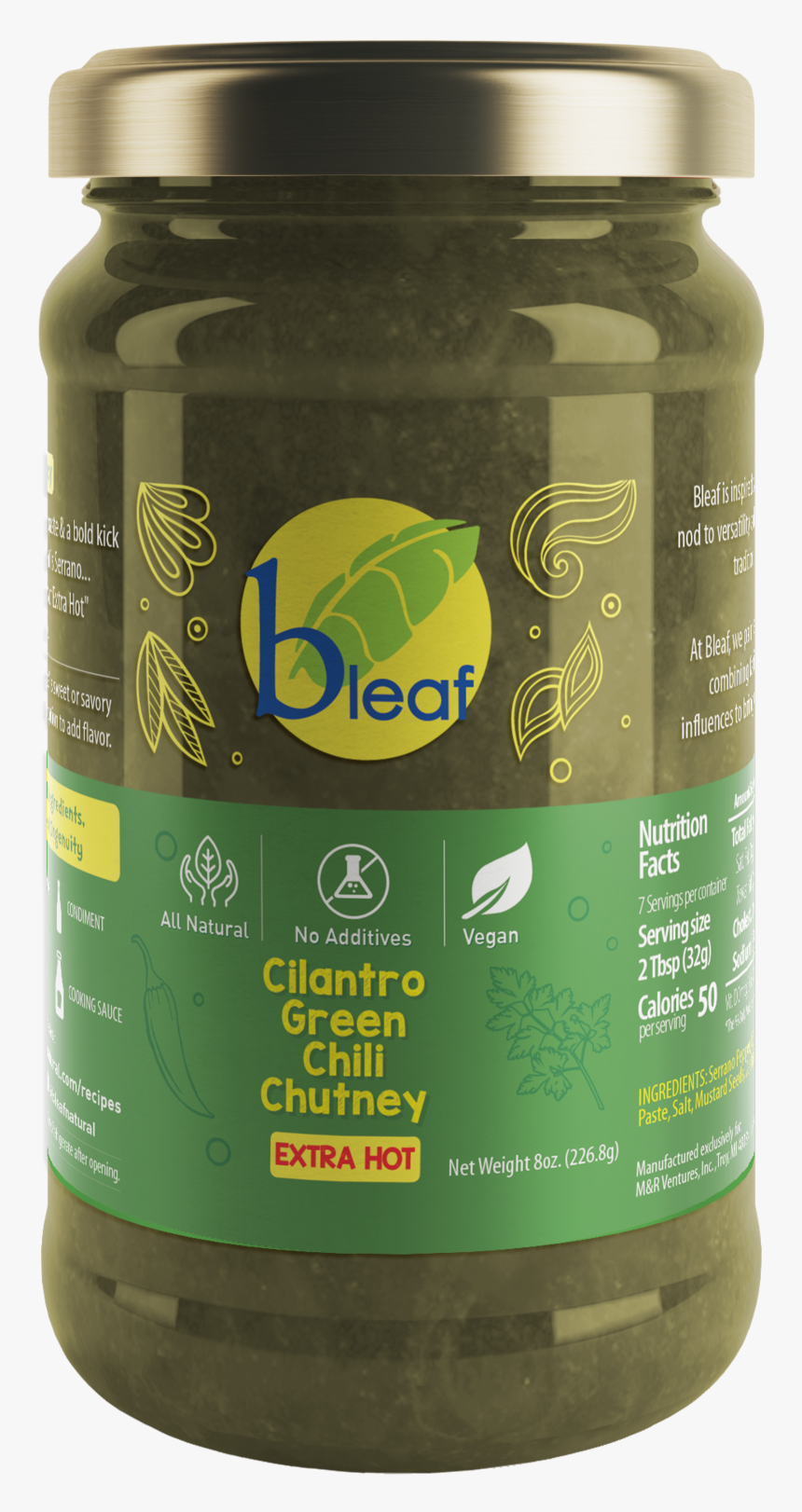 Cilantro Green Chilli, HD Png Download