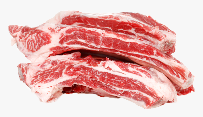 Mutton Rack Edge Out - Raw Pork Spare Ribs, HD Png Download