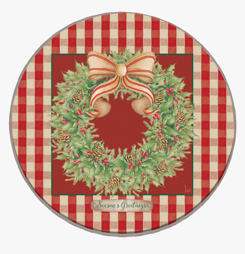Christmas Plaid Background - Piecitos Para Baby Shower, HD Png Download