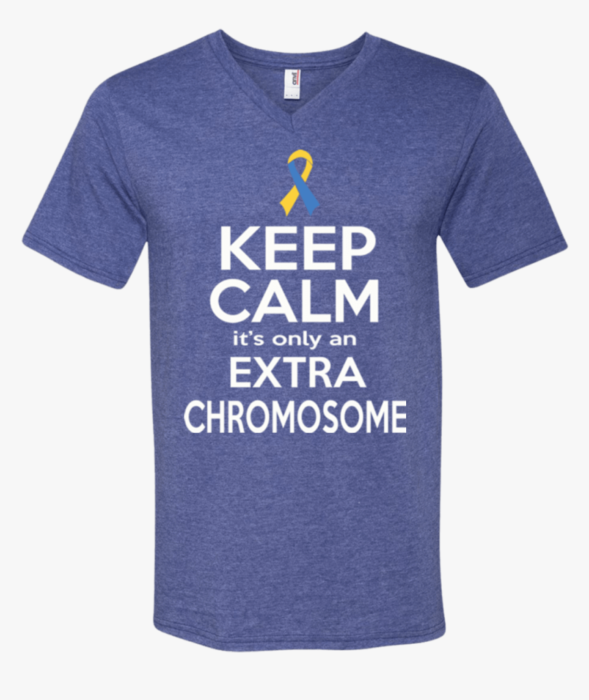 Keep Calm V-neck - Keep Calm And Carry, HD Png Download