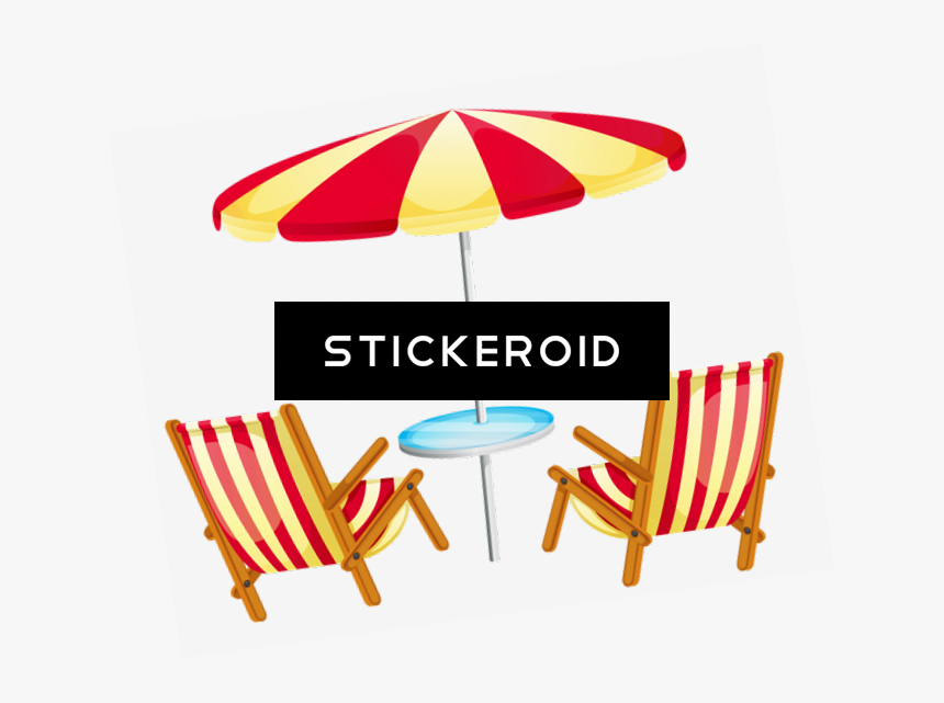 Transparent Background Beach Umbrella Png Clipart , - Transparent Background Transparent Beach Umbrella Clipart, Png Download