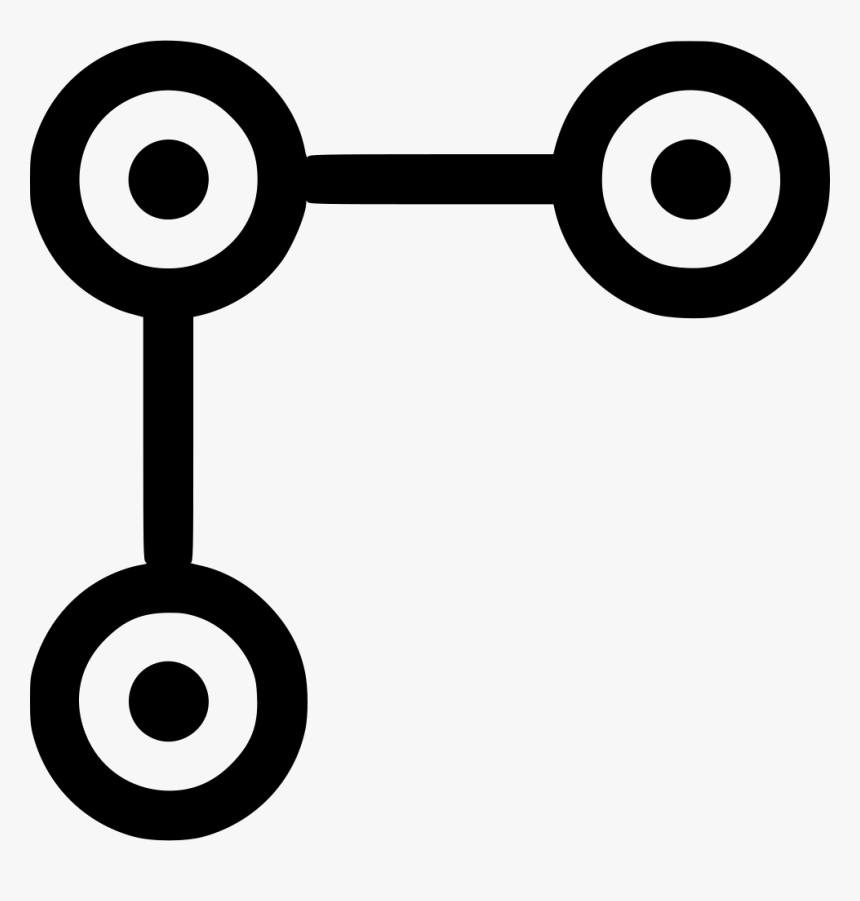 Connection Dots Three Destination Corner Connect Destiny - Connect The Dots Icon, HD Png Download