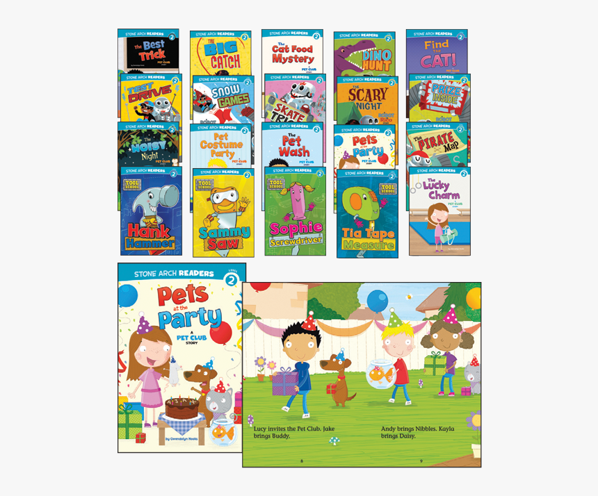 Capstone Press Stone Arch Readers Level - Cartoon, HD Png Download