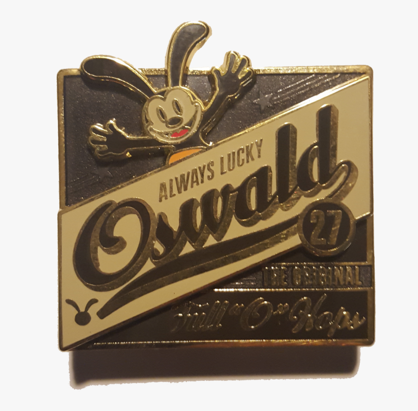 Vintage Oswald The Lucky Rabbit - Label, HD Png Download