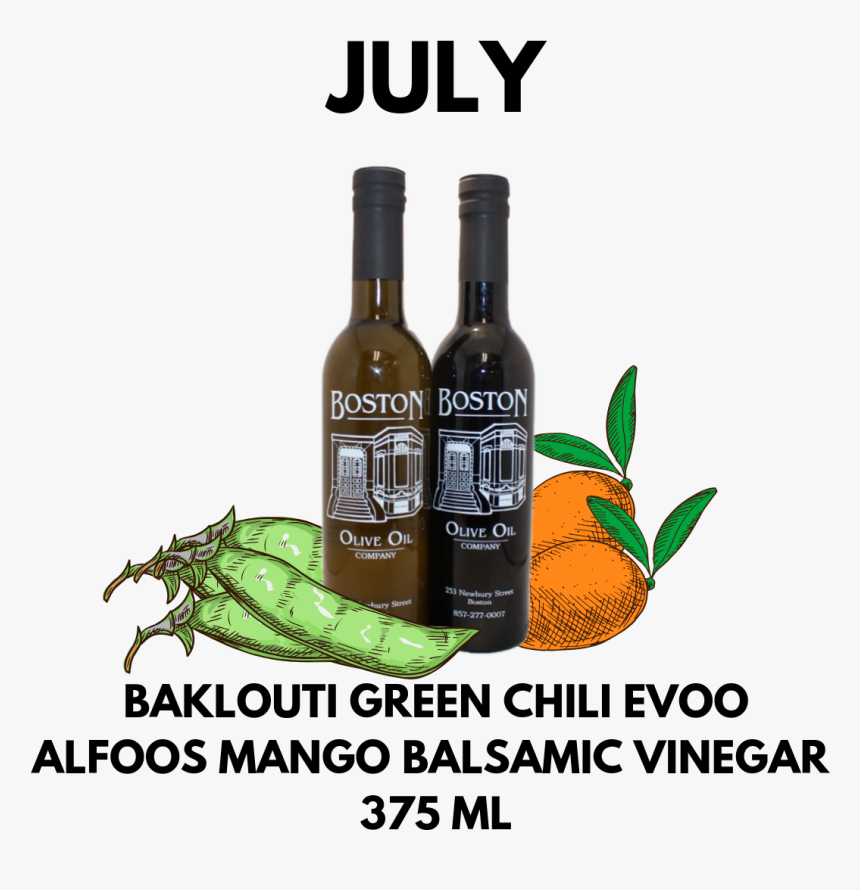 Baklouti Green Chili Evoo And Mango Vinegar 375 Ml, HD Png Download