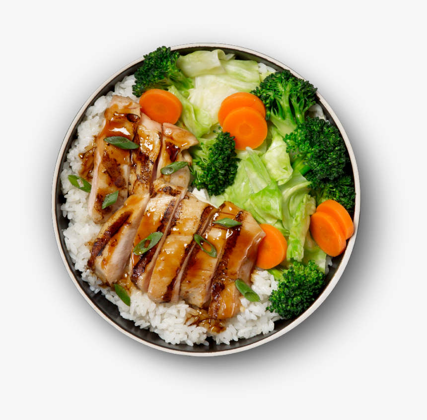 Chicken Veggie Bowl - Sashimi, HD Png Download