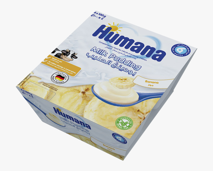 Humana Milk Pudding-banana - Humana Pudding, HD Png Download