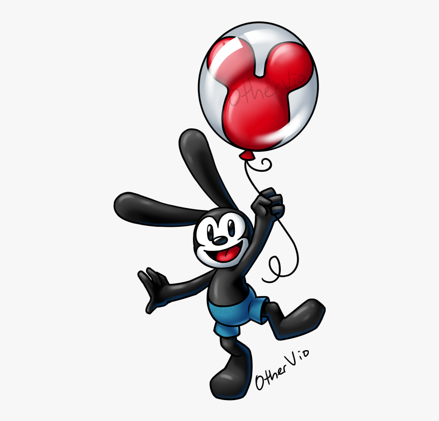 “ Tattoo Commission For @siceros Thank You So Much - Oswald The Lucky Rabbit Tattoo, HD Png Download