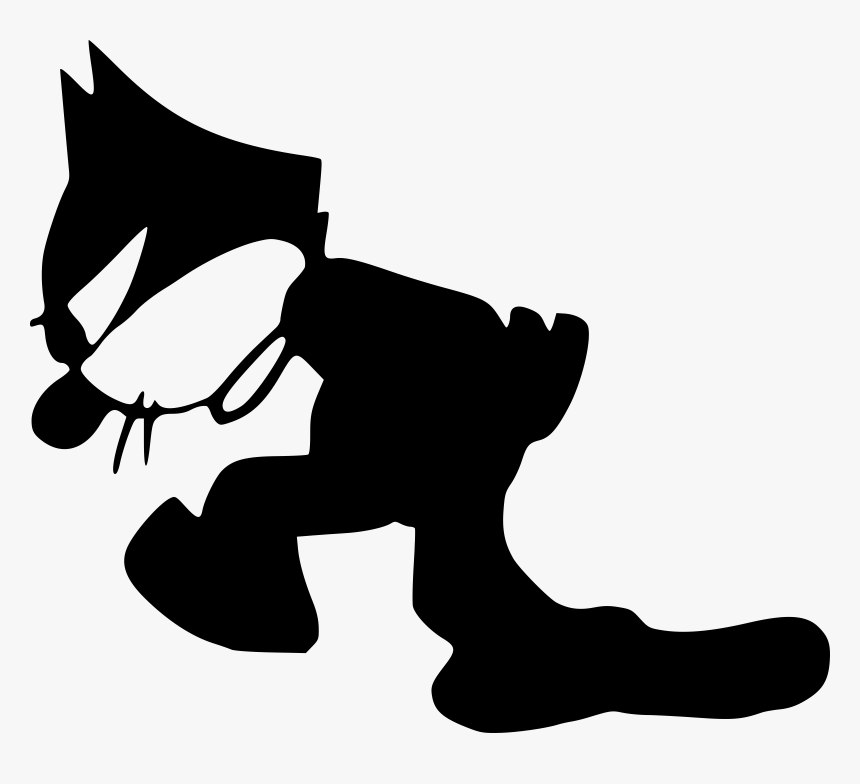 Human Character - Felix The Cat Thinking, HD Png Download