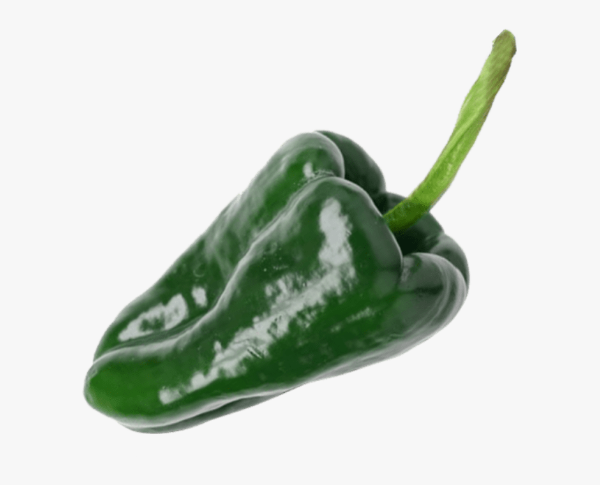 Transparent Green Pepper Png - Chile Poblano Png, Png Download