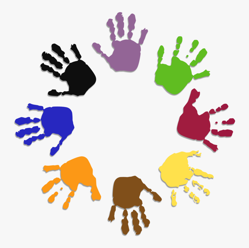 Eaton Elementary School - Hand Print Clip Art, HD Png Download