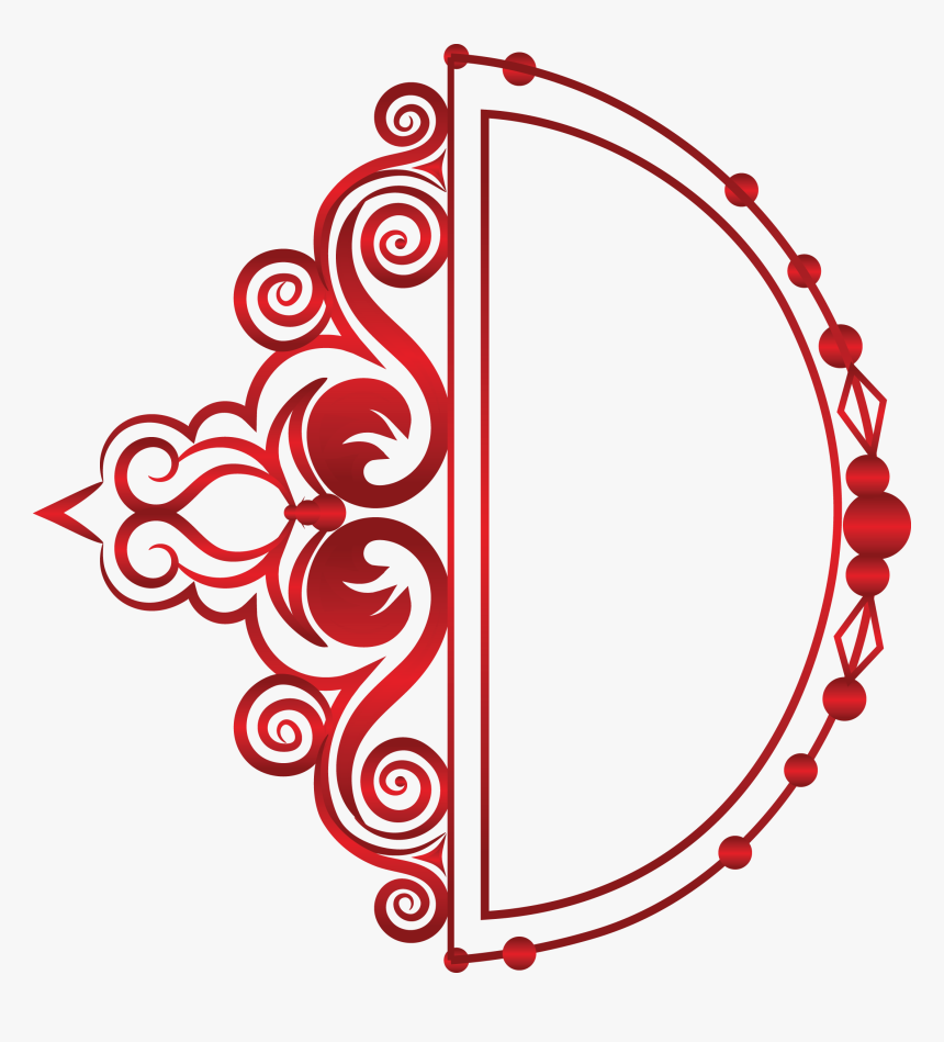 Transparent Pink Flourish Png - Circle, Png Download