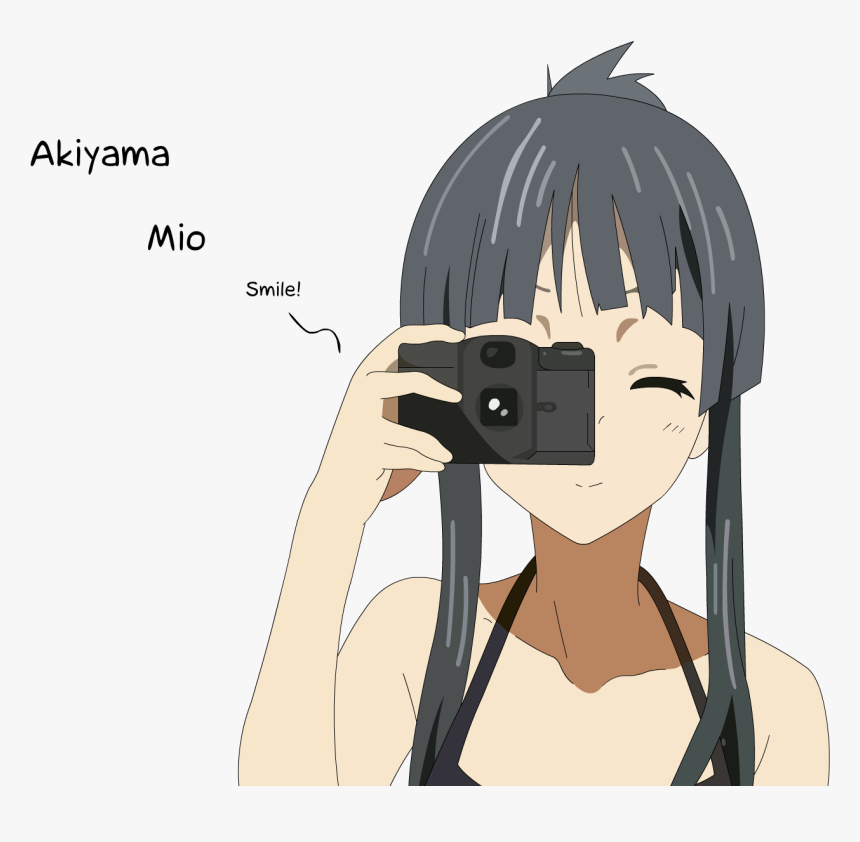 Transparent Mio Akiyama Png - K On Mio Camera, Png Download