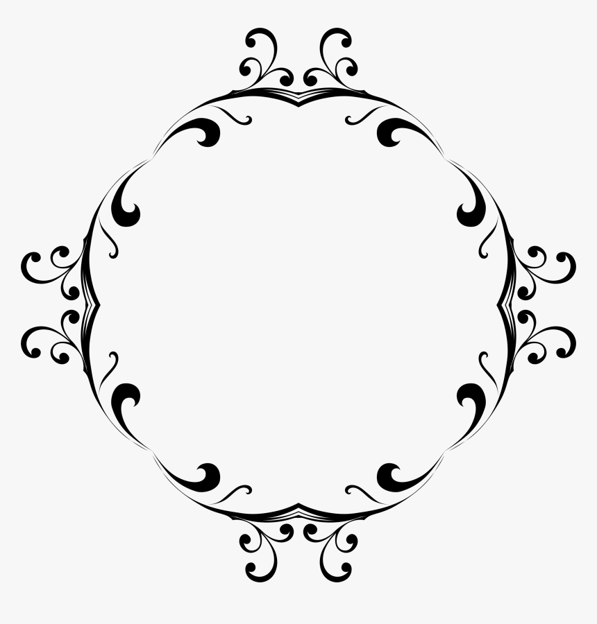 Flourishes Clipart Long - Clip Art, HD Png Download