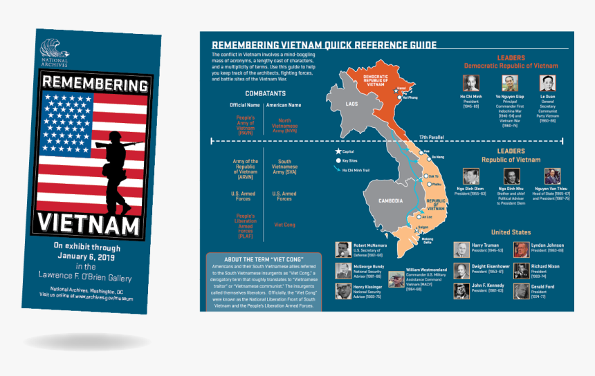 Remembering Vietnam Brochure - Vietnam War Brochure, HD Png Download