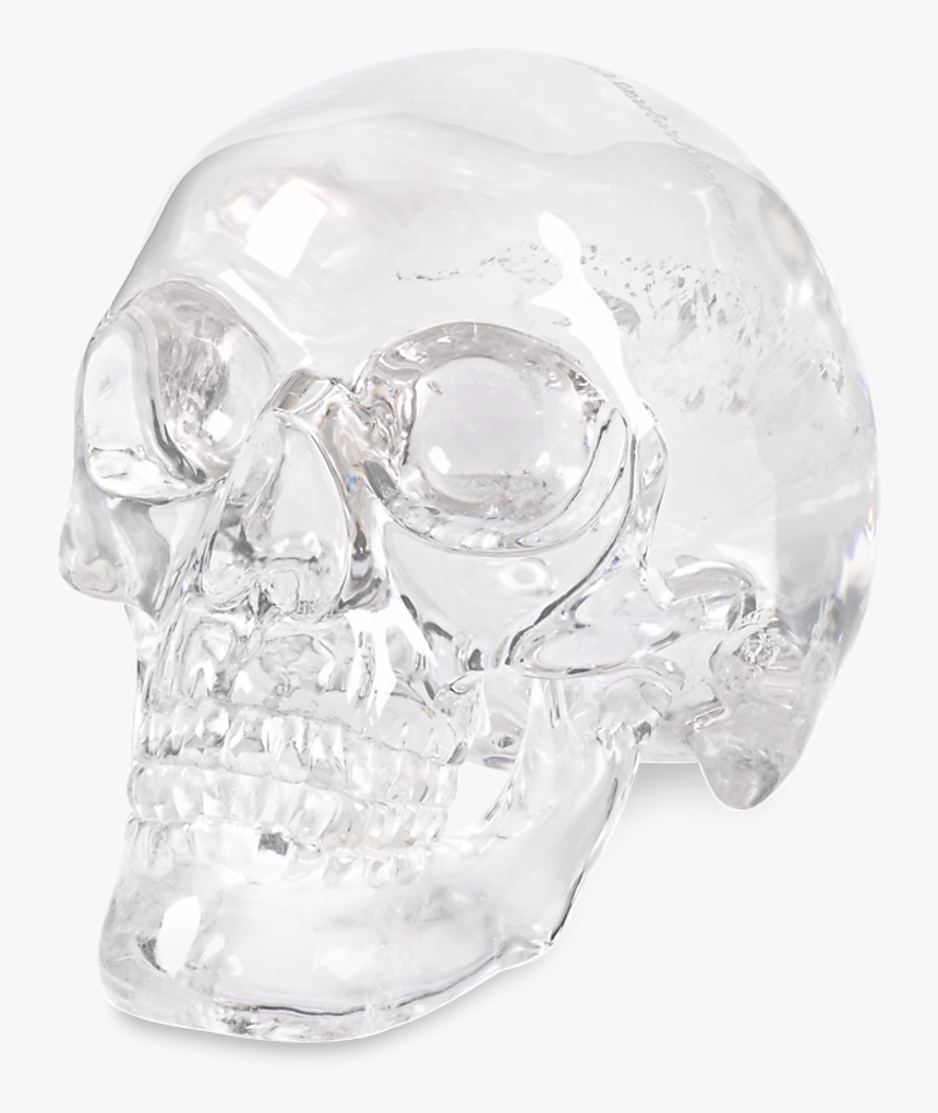 Rock Crystal Skull By Andreas Von Zadora-gerlof - Crystal Skull Png, Transparent Png