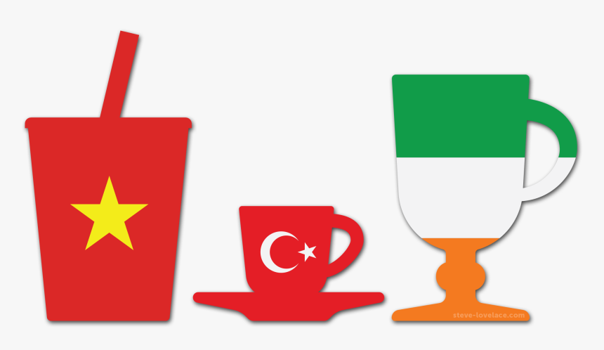 Vietnamese, Turkish And Irish Coffee, HD Png Download
