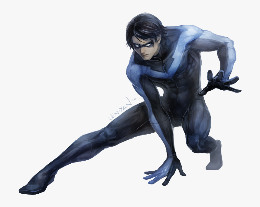 Nightwing Fan Art, HD Png Download