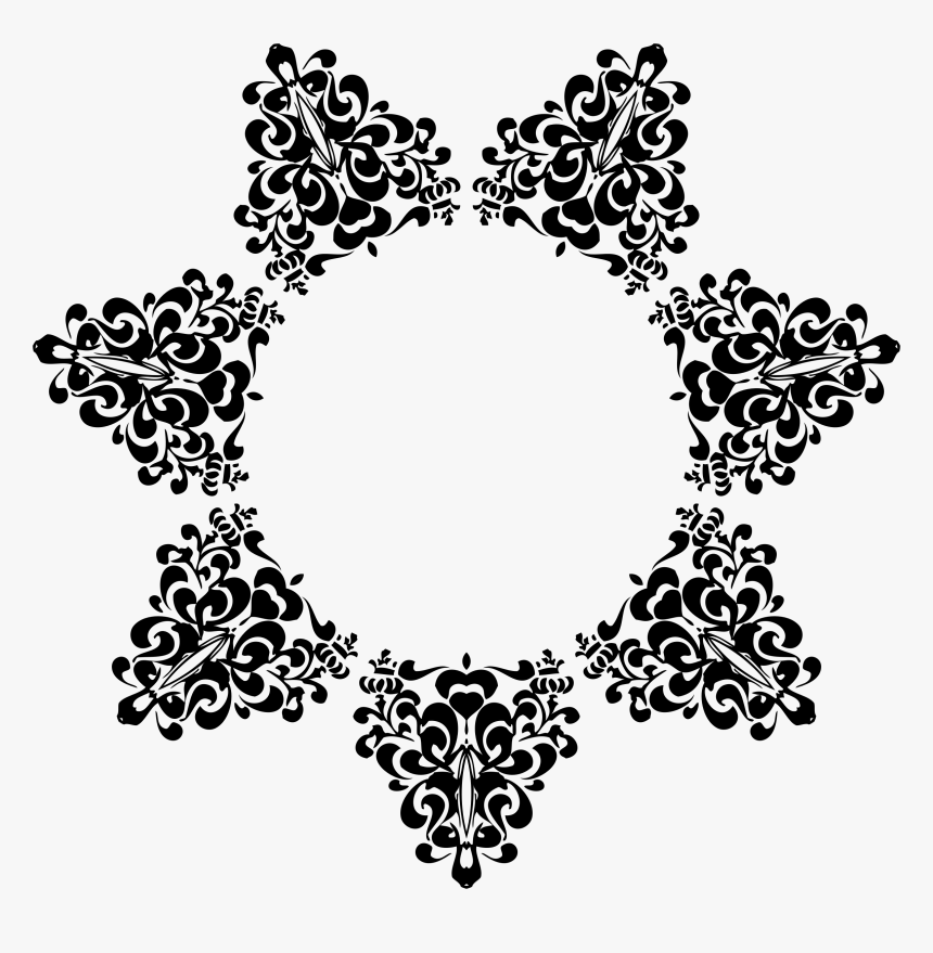 Vintage, Elegant, Flourish, Floral, Frame, Border - Borders For Poster Design, HD Png Download