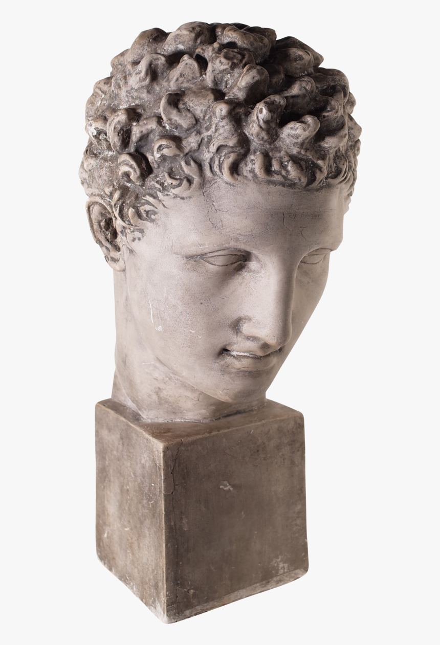 Grand Tour Museum Souvenir Plaster Bust Of David - Bust, HD Png Download