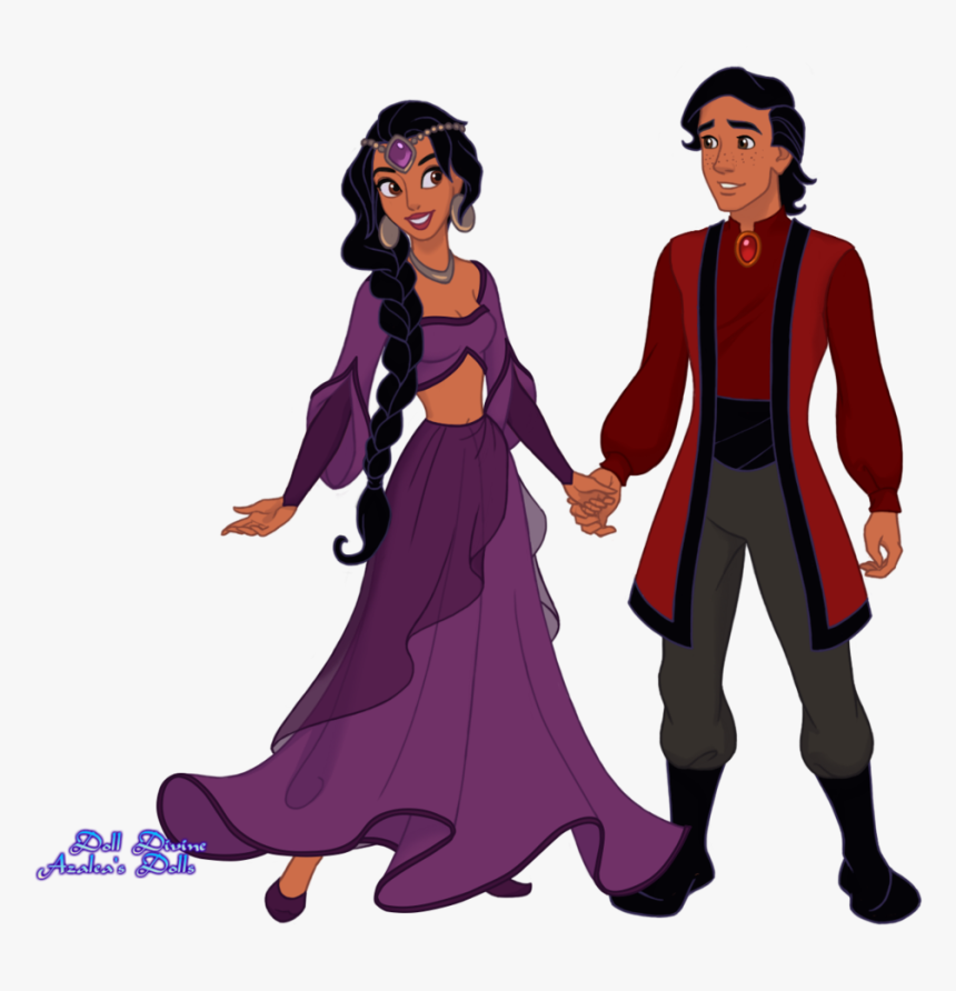 Prince Hassan And Princess Ishtar, Made On Azalea’s - Illustration, HD Png Download