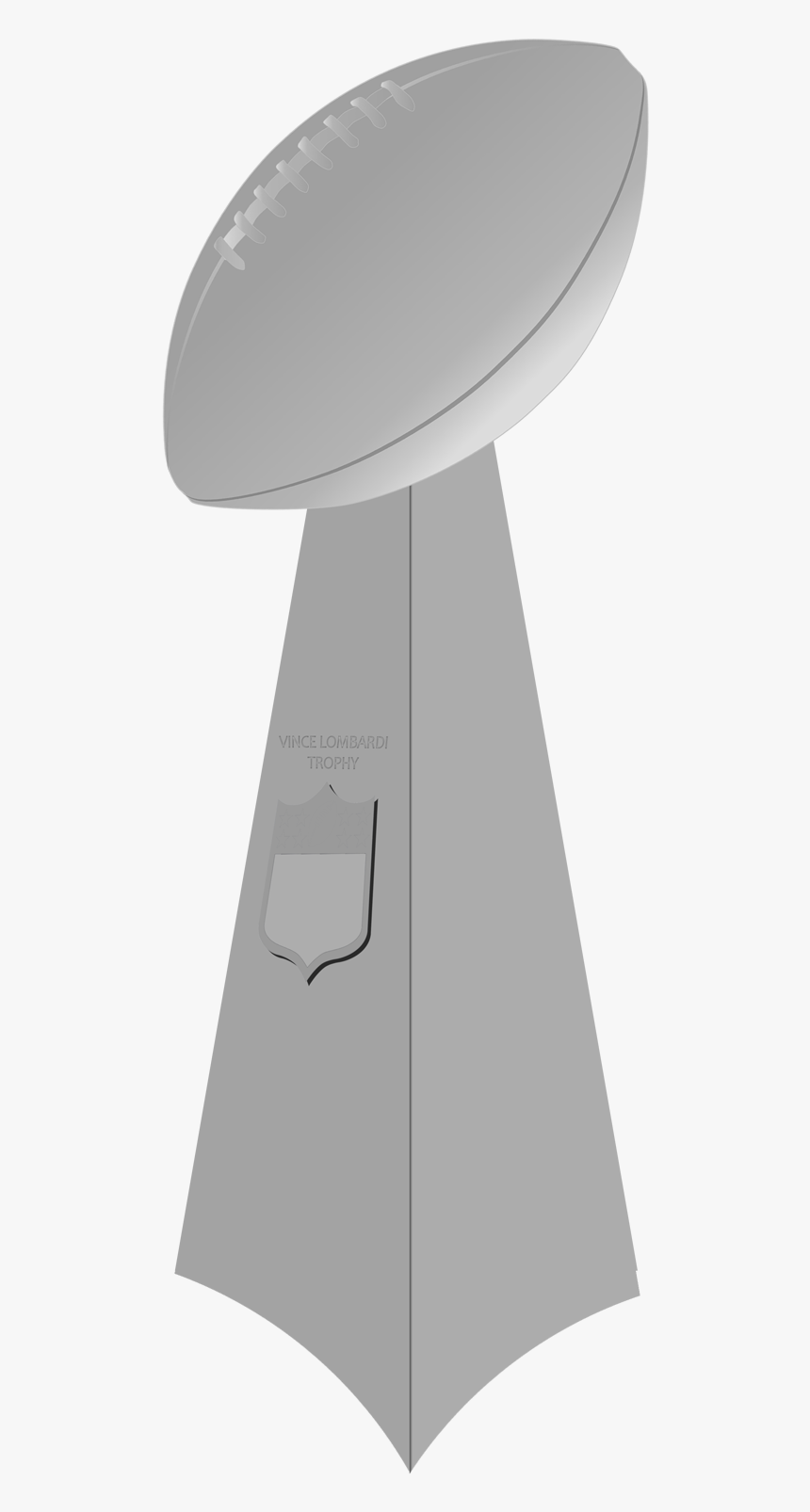 Lombardi Trophy - Super Bowl Trophy Cartoon, HD Png Download