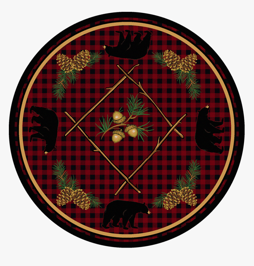 Deep Woods Round Rug - Round Carpet Transparent Background, HD Png Download